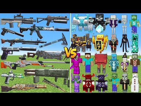 What TaCZ Les Raisins Gun Can Defeat The Most New Strong Bosses in Minecraft?