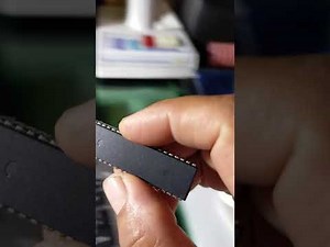 How to program or burn the atmega 16A program IC