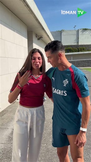Məşhur belçikalı bloqçu Selina Dept Kriştiano Ronaldo ilə görüşəndə ​​göz yaşlarını saxlaya bilməyib