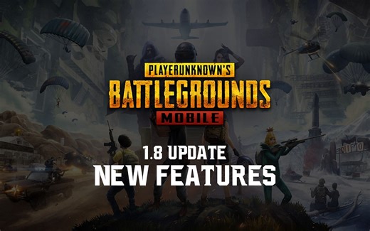 List of new features in PUBG Mobile 1.8 update