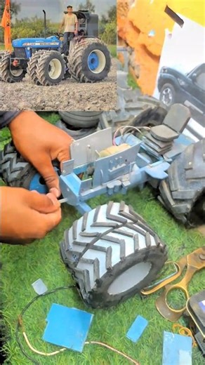 how to making video bulldozer tractor double tyre install 😱💪💪