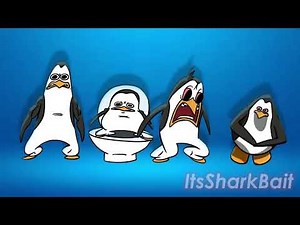 Los Pingüinos meme but it's animated