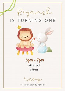 Digital Invitation, Digital Party Invite, Birthday Invitation, 1st Birthday Party Invite, Printable Birthday Card, Custom Birthday Invite - Etsy Canada