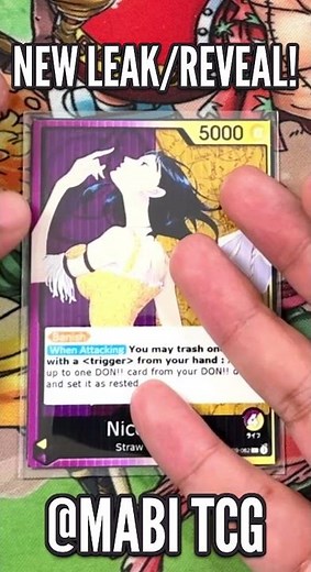 OP09 Nico Robin Leader - The Devil Child Is Finally Here! | One Piece TCG Leaks / Reveals