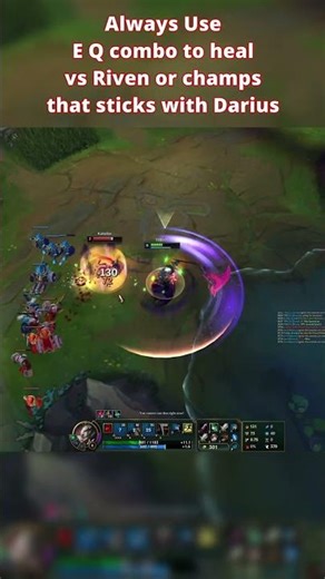 Darius Top Lane shows the Best Combo to outplay any Riven Player #leagueoflegends #darius