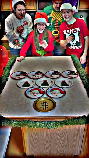 Exciting Christmas Plate Challenge for Family Fun