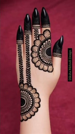 stylish mehndi design #mehndi #shorts #youtubeshorts #viral