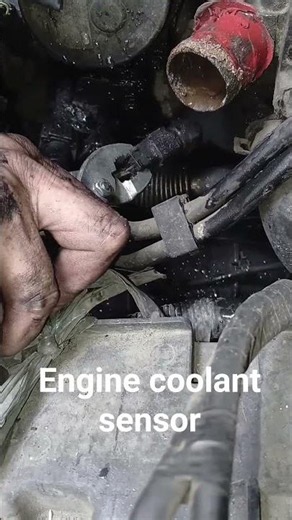 how to Open A Engine coolant temperature sensor'?