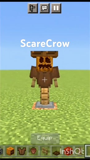 How to Make a Scarecrow in Minecraft (Easy Tutorial)