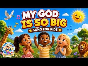 My God Is So Big 🎶🙏 | Kids Worship Song