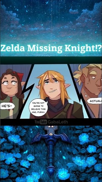 Zelda Missing Knight [📖Link Comic] #zelda #comicdub