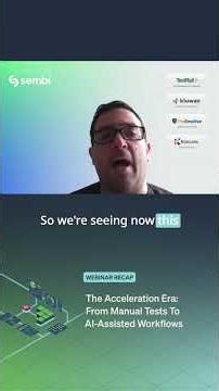 The Acceleration Era: From Manual Tests To AI-Assisted Workflows #ai #testing