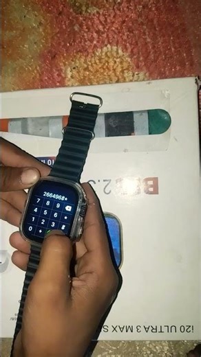 tik tok i20 ultra watch code #shortvideo #subscribe #smartwatch #trending