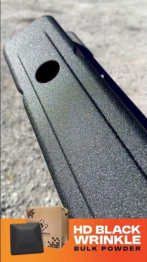 HD Black Wrinkle Powder Coating - Spotlight Video