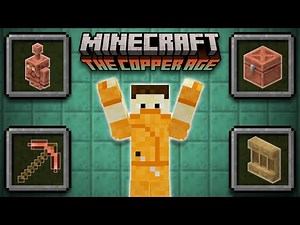 The Minecraft Copper Update is Here! (Copper Golem, Tools + More!)