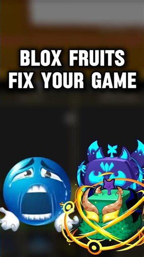 FIX THE GAME BLOX FRUITS! #roblox #bloxfruits #glitch #error #fruit #fyp