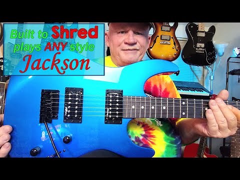 Jackson JS11 Electric Guitar - Affordable, easy to play - setup right - so what more do you need?