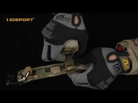 WOSPORT TIGER 9MM DOUBLE MAG POUCH V2 [WST-MG-131]