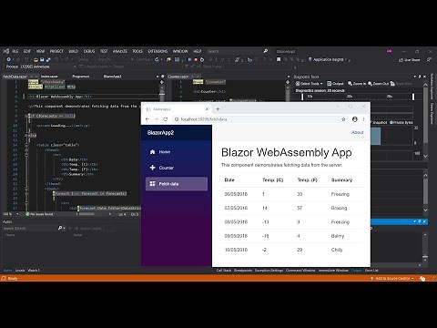 Blazor WebAssembly in Visual Studio 2019(Getting Started)