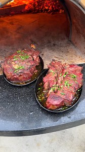 7.3M views · 176K reactions | Smoked Peter Luger Steaks | Over The Fire Cooking by Derek Wolf | Facebook