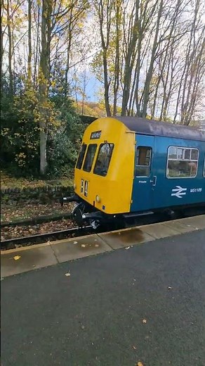 Class 101 DMU arrives at Ingrow West Station