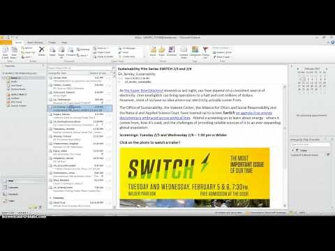It 101 E01: How To Use Microsoft Outlook