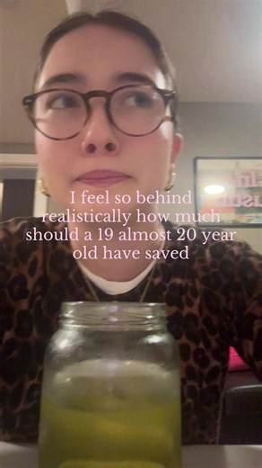 How Much Should a 19–20 Year Old Have Saved?