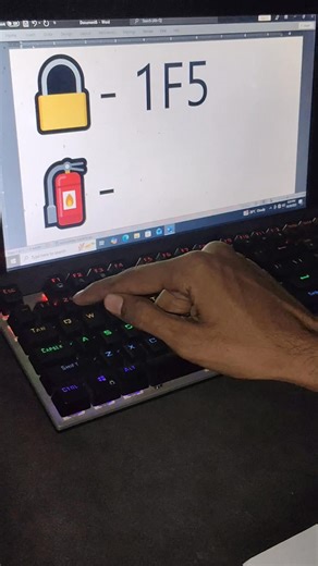 Lock And fire breaks Symbol Tricks #computer #symbols | NECI Computer Institute