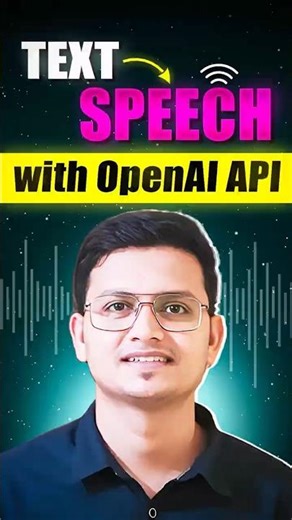 How to Generate Speech using OpenAI API