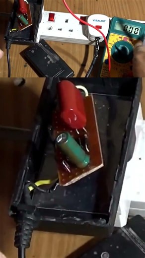 adaptor dengan zener 12 volt tanpa trafo tegangannya output bisa lebih besar #teknisidigital #acdc