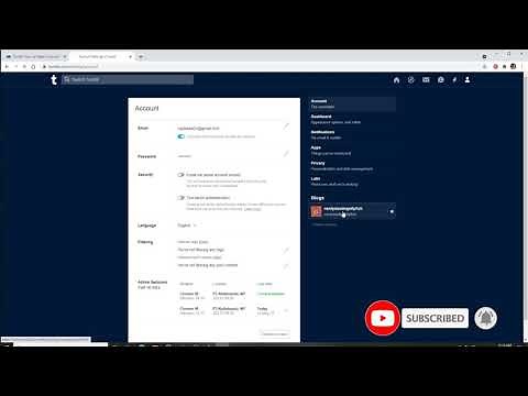 How to Change Primary Blog on Tumblr | Tumblr Tutorial 2021
