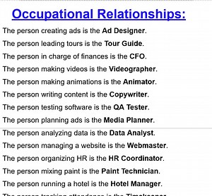 19K views · 168 reactions | Occupational Relationship | Empowering English Learning | Facebook