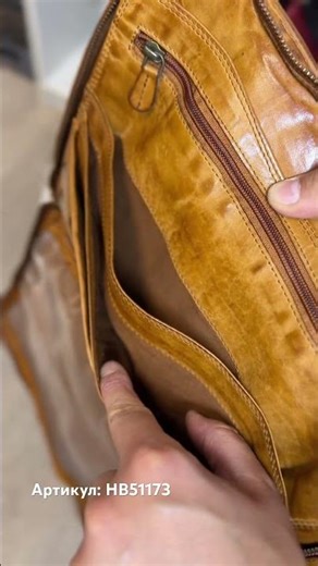 Шкіряна папка з вареної шкіри від Hill burry - Німетчина