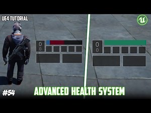 UE4: TUTORIAL #54 | Advanced health system (Division style HUD)