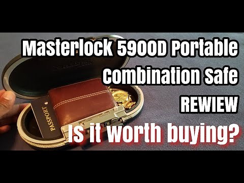 Master Lock 5900D Portable Combination Safe Review: Is it worth buying?