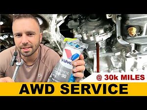 Toyota Grand Highlander Transfer Case & Differential Fluid Change DIY | 30,000 Mile AWD Service