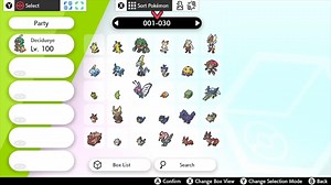 Complete living dex for Sw&Sh DLCs