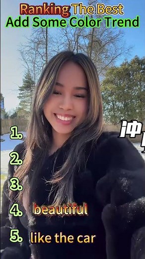 Ranking The Best Add Some Color Trend #top5 #ranking