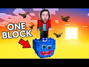 Minecraft, But It's One SCARY Block!
