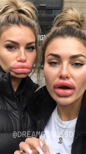 DreamGirls3D 💋 on Instagram: "🌸 Your Daily Plastic-Positive Inspiration. 🌸 #biglipsdontcare #hyperfeminine #lipgoals #perfectpout #enhancedlips #beautyenhancements #lipfiller"