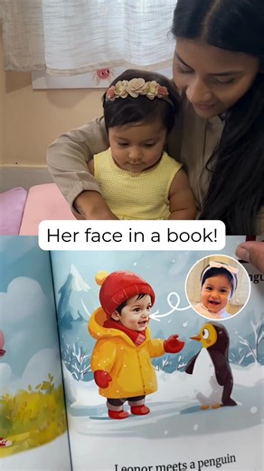 📸 Your Child’s Photo ➜ Storybook in 2 mins ⭐ Rated 4.9/5 on Trustpilot & Google 🎁 Perfect gift and a cherished keepsake for ages 1 to 9 Just picture their eyes widening with joy and surprise as they flip through the book, and see themselves as the protagonist of the story. A one-of-a-kind gift for Birthdays, Christmas, or for sprinkling some magic into story time. After all, it doesn’t get much more personal than a book in which they star as the main character😍 ➡️Click “Learn More” to preview