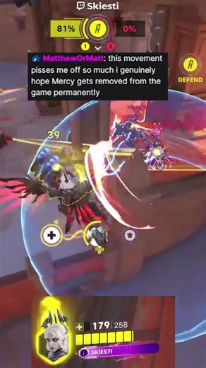 Mercy Movement Is Just So... 🫦 | #overwatch2 #gaming #ow2