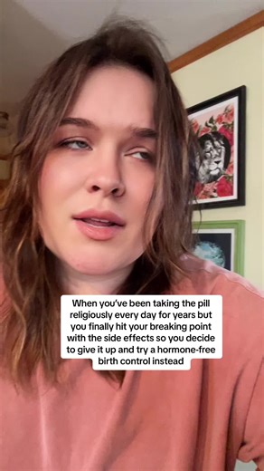 Some people have been suffering from side effecrs for yearrrssss… decadesss. It doesn’t have to be like that 🫶 #themoderncervicalcap #birthcontrol #sideeffects #absolutelynot #fulluturn #hormones #hormonesupport #nonhormonalbirthcontrol #thepill #birthcontrolpill