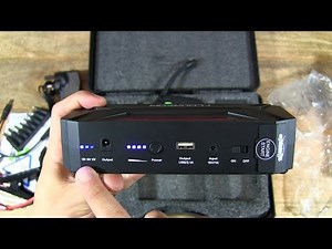 Floureon T3 Plus Car Jump Starter with Mini Air Compressor