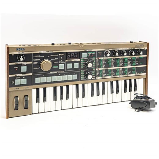 Korg microKORG 37-Key Analog Modeling Synthesizer Keyboard w/ Power Supply | Reverb
