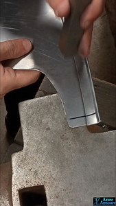 169K views · 523 reactions | A quick example of stamping a makers mark. This was done to sign the piece just like an artist would a canvas. #azurearmoury #handhammered #makersmark #hammer #wip | Azure Armoury | Facebook