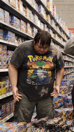 🃏😡📉 The Day Pokémon Cards Were Everywhere — and the Scalper Lost His Mind He knew something was wrong the moment he walked into the store and didn’t feel that familiar rush of panic. No empty pegs. No frantic crowd. No whispered rumors of “last box.” Just shelves—full shelves—lined with Pokémon cards sitting calmly at MSRP like they belonged there. Booster packs. ETBs. Collection boxes. All untouched. All affordable. The scalper froze. This wasn’t how it was supposed to be. For years, he had 