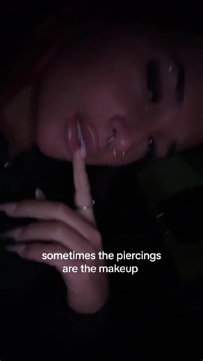 I wanna get a cheek dermal next 😫 #fyp #fyppp #piercings