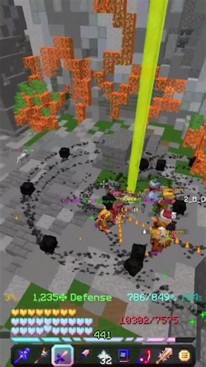 The HEALTHIEST Mob In SkyBlock!!! #hypixel #minecraft #skyblock #ad