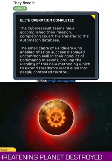 Covert file transfer to the Automaton database - Helldivers 2 #helldivers2 #shorts